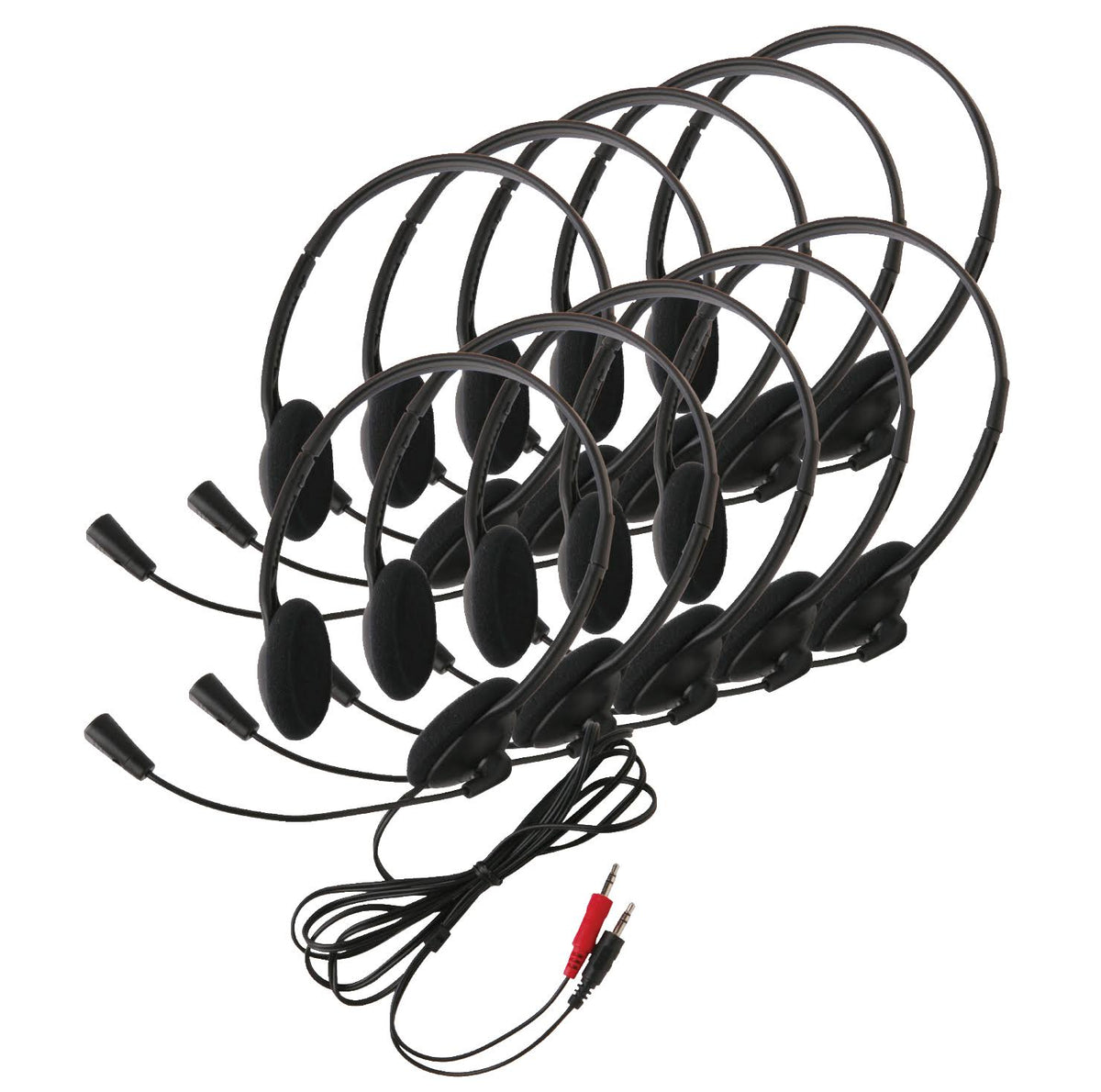 10 Pack Lightweight Headsets K721