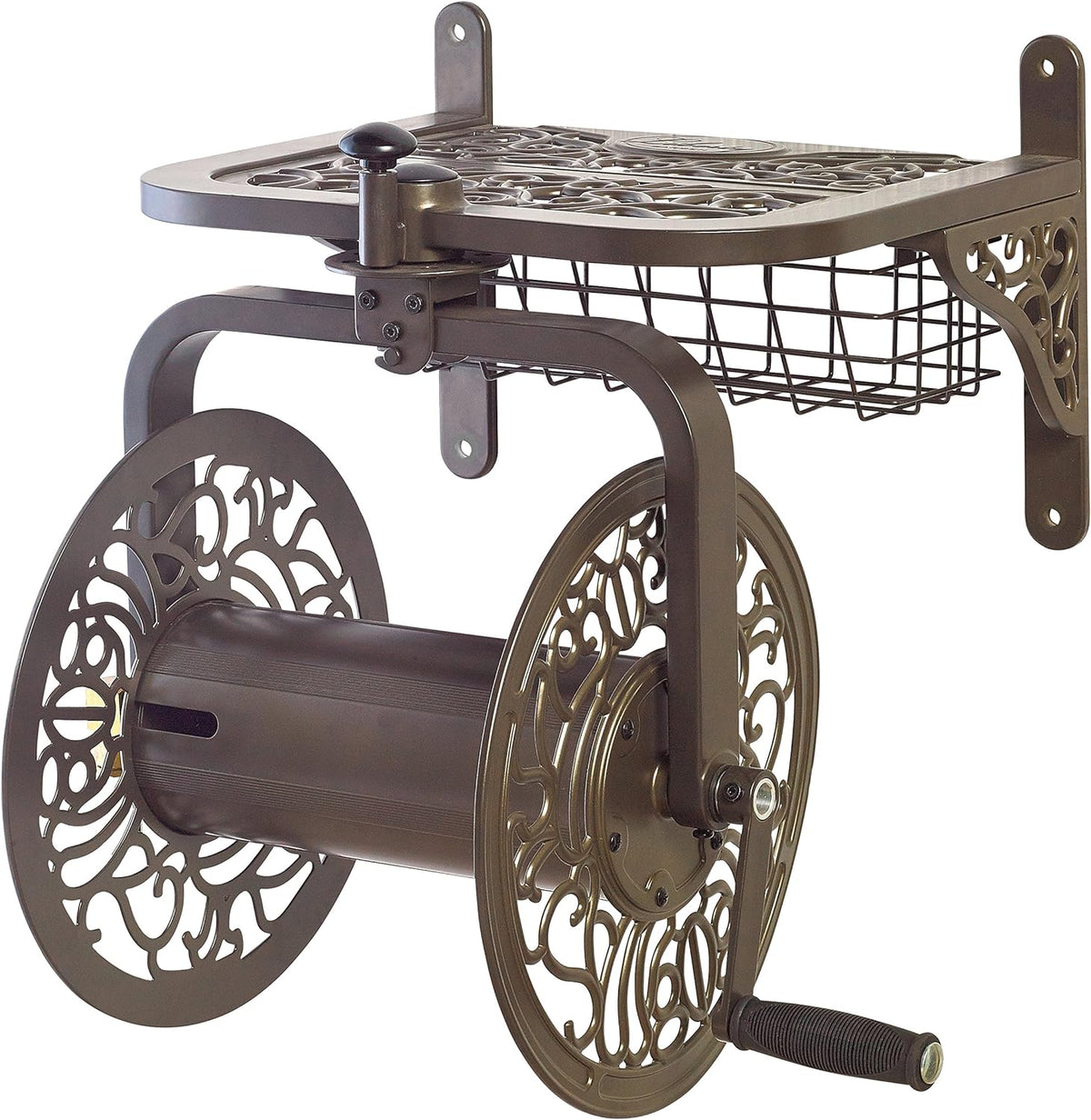Bronze Garden Hose Reel K85006