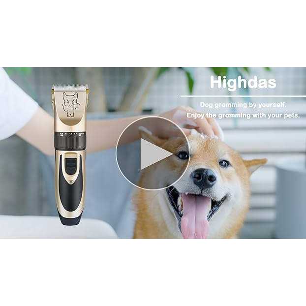 Dog Grooming Clippers Low Noise Rechargeable Cordless P5666