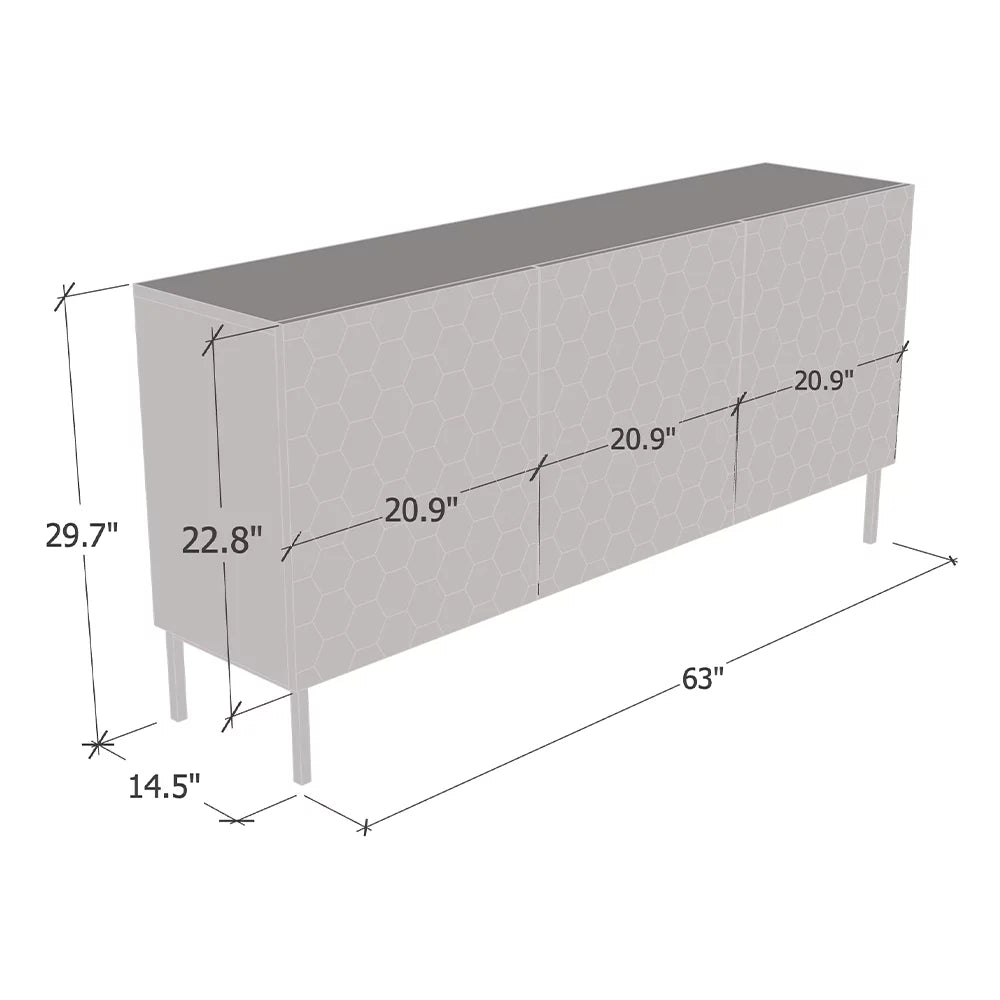 63" Sideboard M156