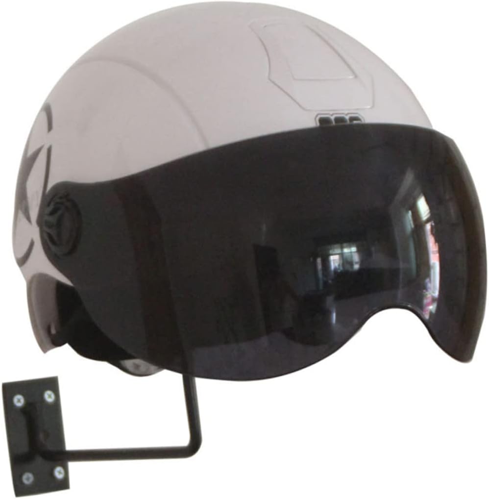Motorcycle Helmet Wall Mount Storage Rack B5047