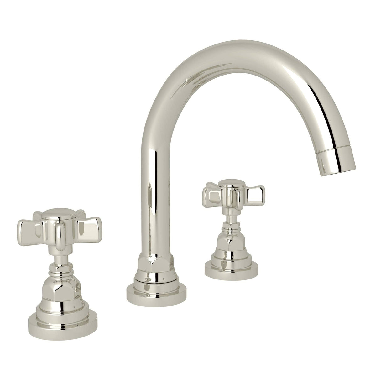 Polished Nickel Widespread Lavatory Faucet Q216