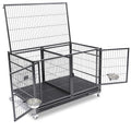 43 inch Heavy Duty Dog Crate with Detachable Divider Z1130