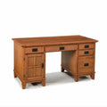 Cottage Oak Pedestal Storage Computer Desk U946