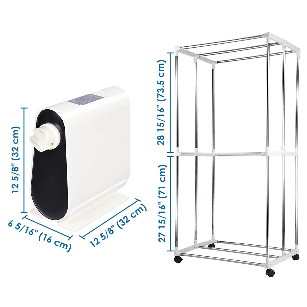 850W Portable Electric Clothes Dryer U32449