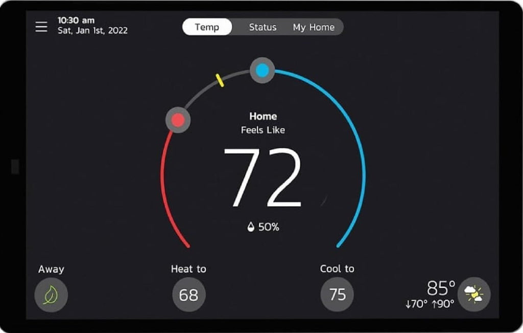 Smart Thermostat, Touchscreen, WiFi, Programmable I185