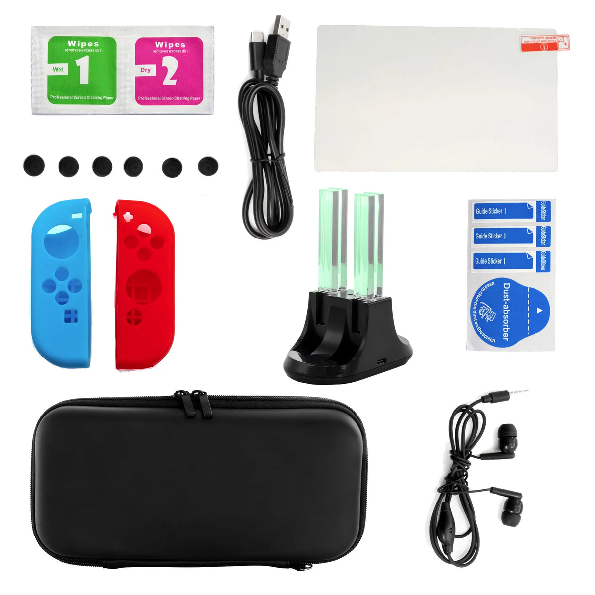 Neon Mario Kart 8 Bundle with Accessories J301652