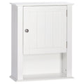 White One Door Wall Cabinet I20891