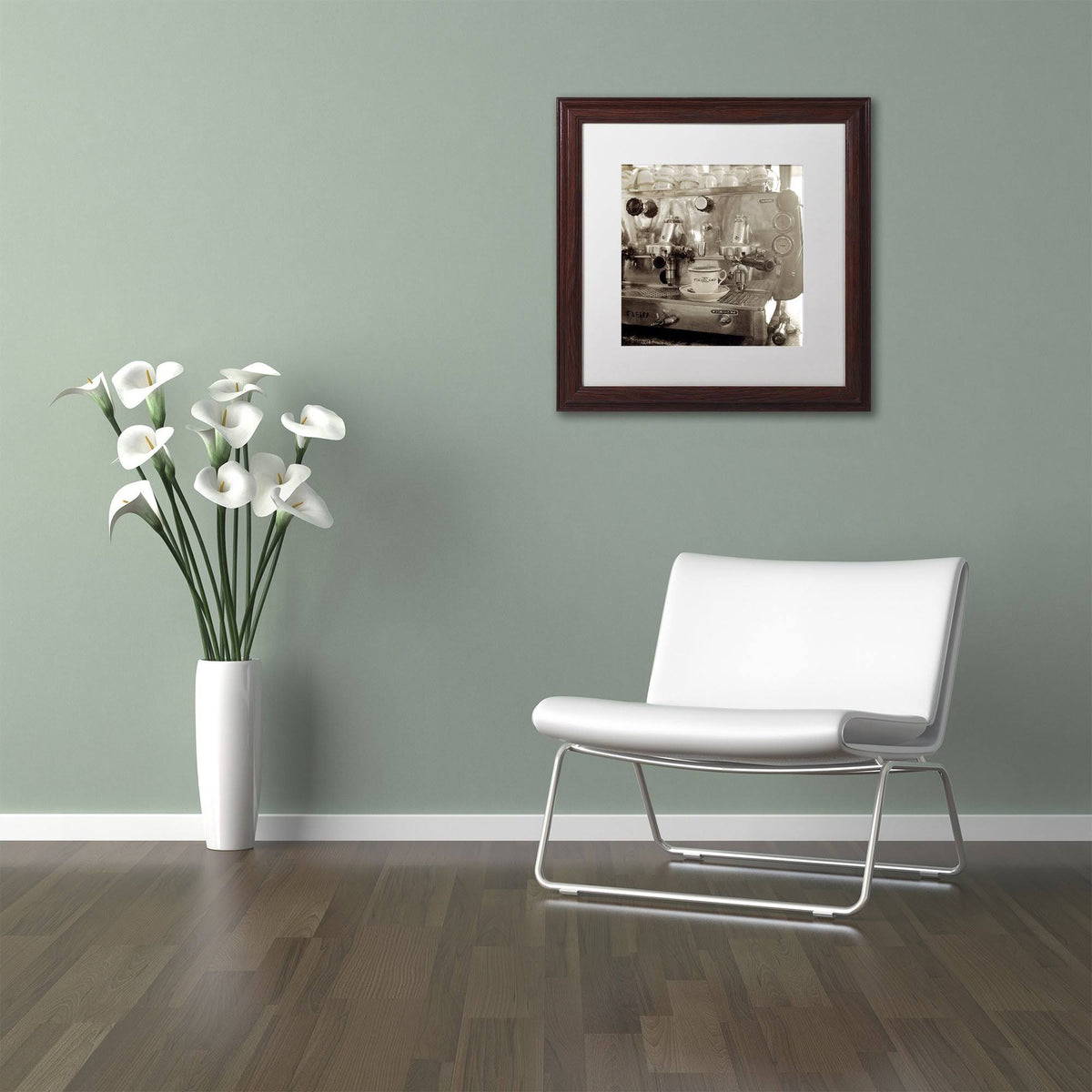 Contemporary Matted Framed Art F505893