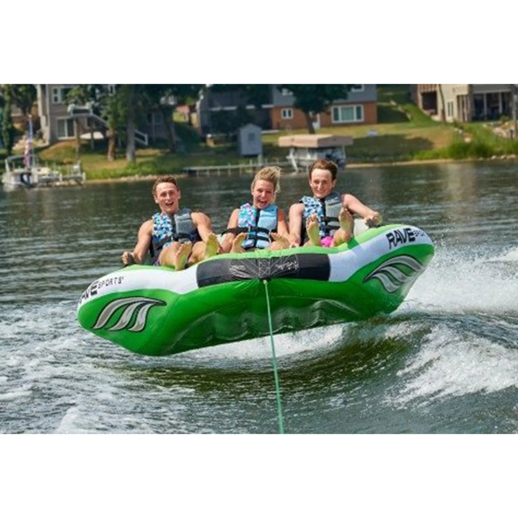 Inflatable Towable Water Tube Raft, Green R9206