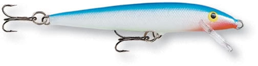 Floating Minnow Fishing Lure 2.75 1/8oz Silver Q922