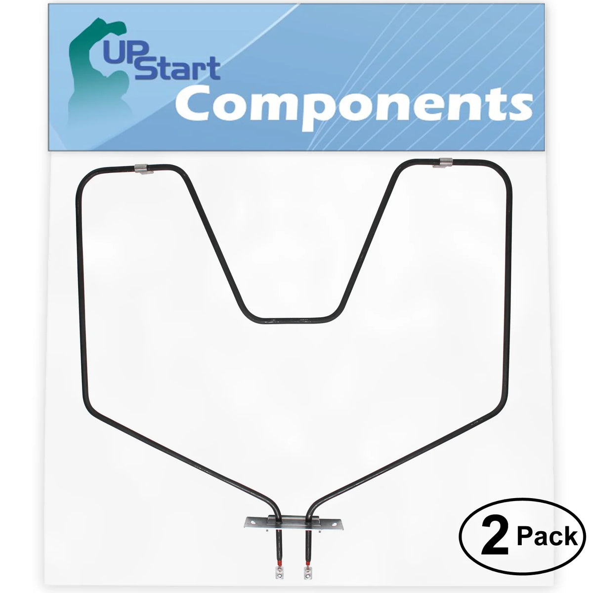2-Pack Bake Element for General Electric Oven Heating Element N18440