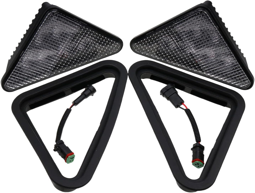 LED Headlight Kit with 2x Rubber Bezel Light Mount R439728