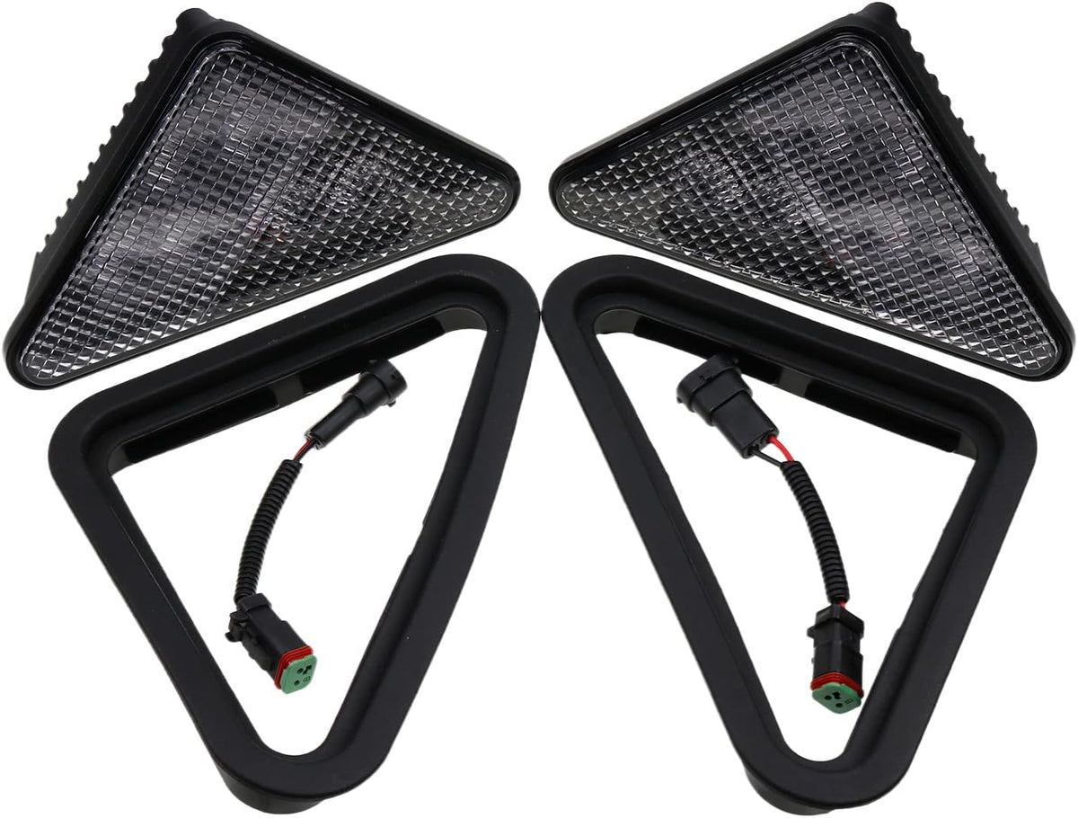 LED Headlight Kit with 2x Rubber Bezel Light Mount R439728
