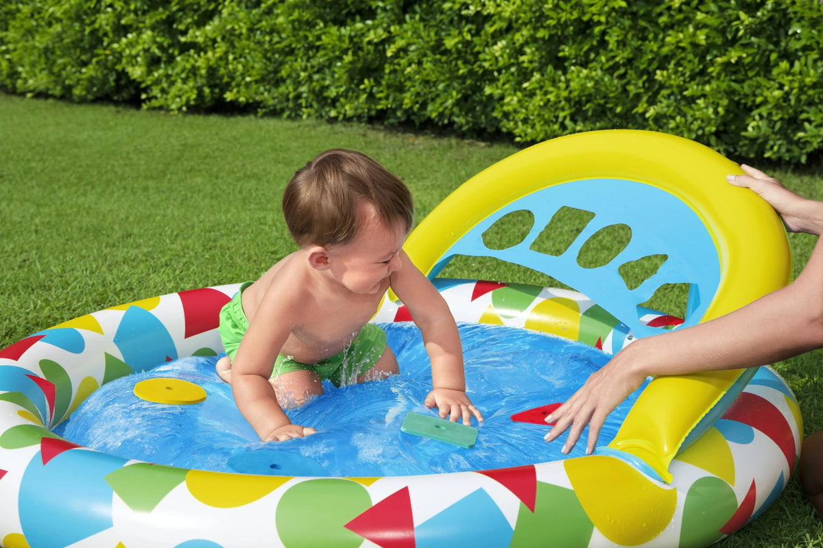 Inflatable Kiddie Pool 47” x 46” x 18” J635486
