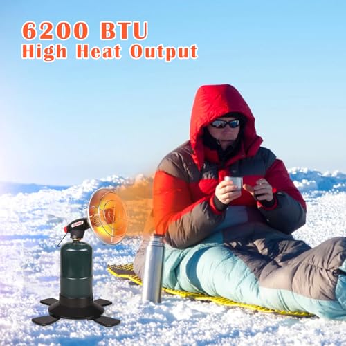 6200BTU Propane Heater with Igniter and Temperature Control Valve T294817