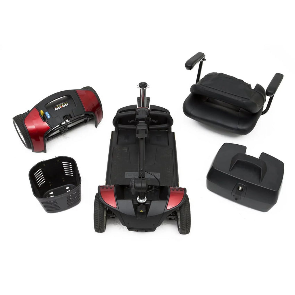 4-wheel Red Mobility Scooter J51866