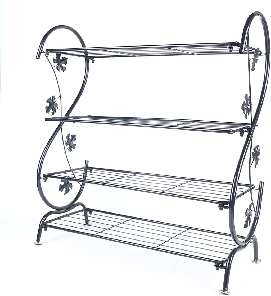 4-Tier Metal Shoe Rack N57277