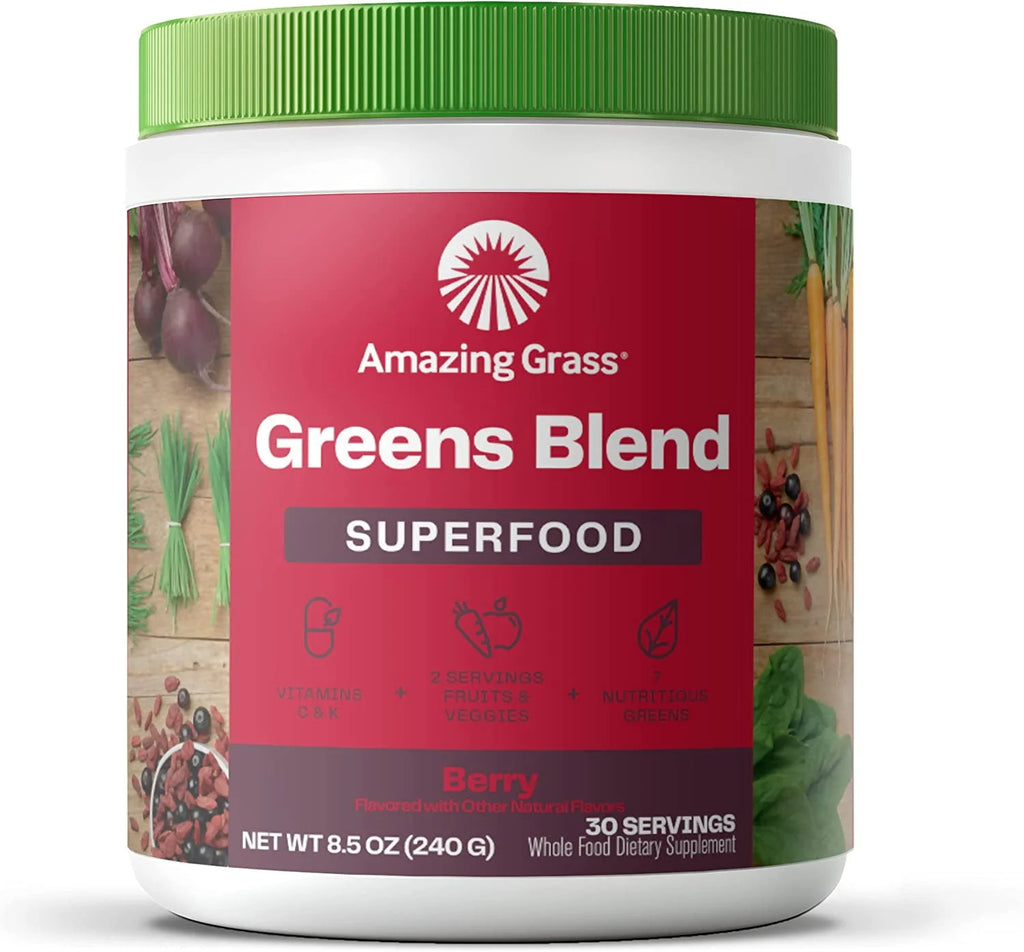 Greens Blend Superfood Berry 8.5 oz M5991
