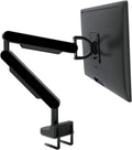 Desk Mounted Single Arm Monitor Stand for One Monitor Up to 38” 360 Degree Adjustable Monitor Mount Arm with Changeable Panels - 24.3 lb Capacity Pack of 2 G36155