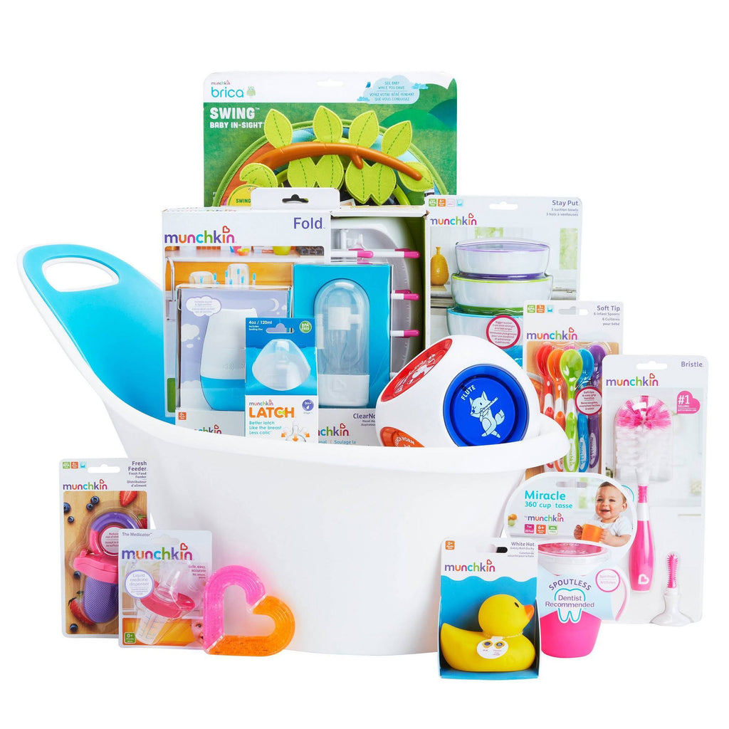 Pink Baby Gift Basket B293775