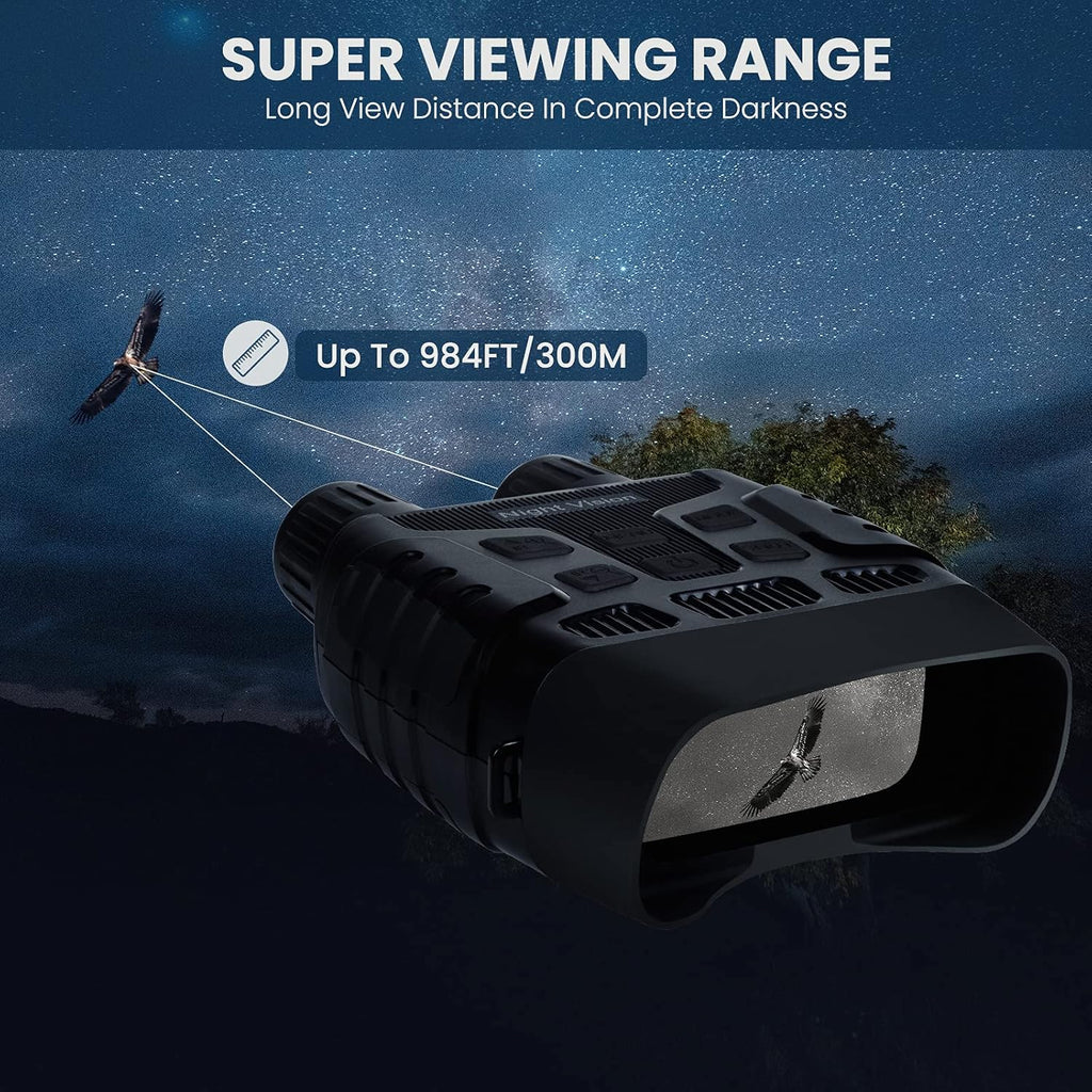 Night Vision Digital Infrared Binoculars with 32G Memory Card C200484