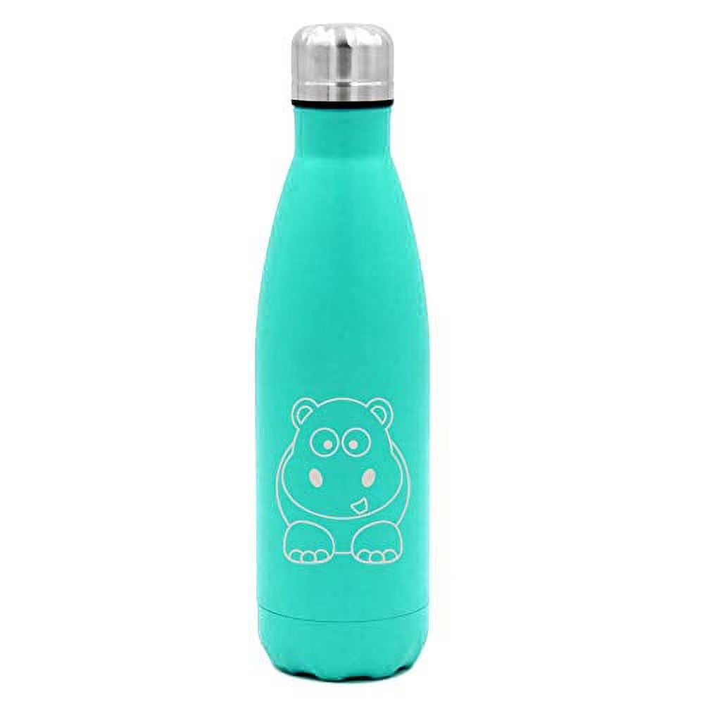 17 oz. Double Wall Vacuum Insulated Stainless Steel Water Bottle Travel Mug Cup B144428