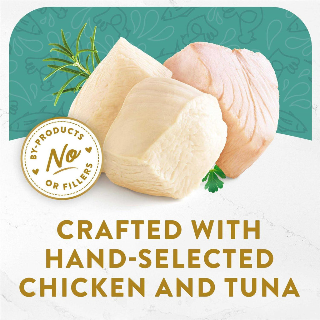 White Meat Chicken & Flaked Tuna Wet Cat Food D601