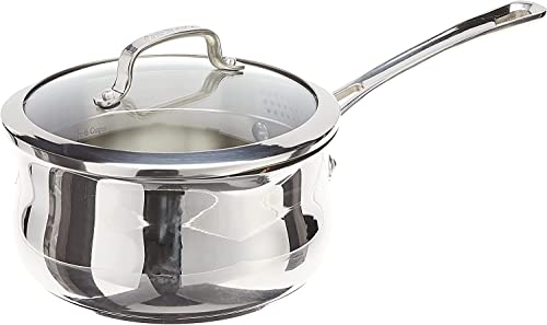 2-Quart Stainless Steel Saucepan with Cover R810