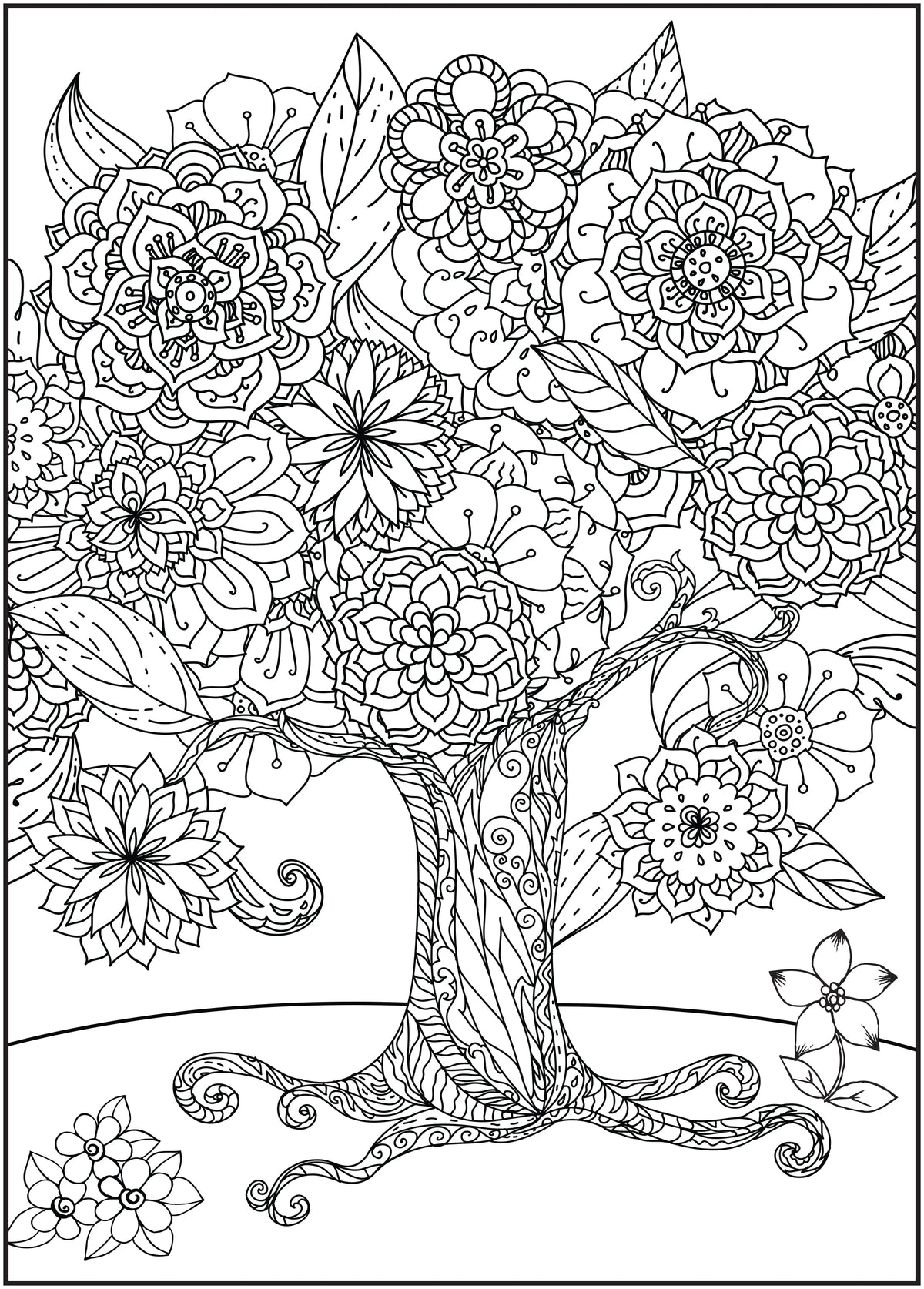 64 Pages Adult Coloring Book O68517