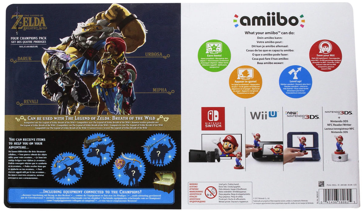 amiibo The Legend of Zelda: Breath of the Wild Collection Q4062