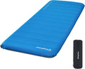 Self Inflating Insulated Camping Sleeping Pad Blue J2874