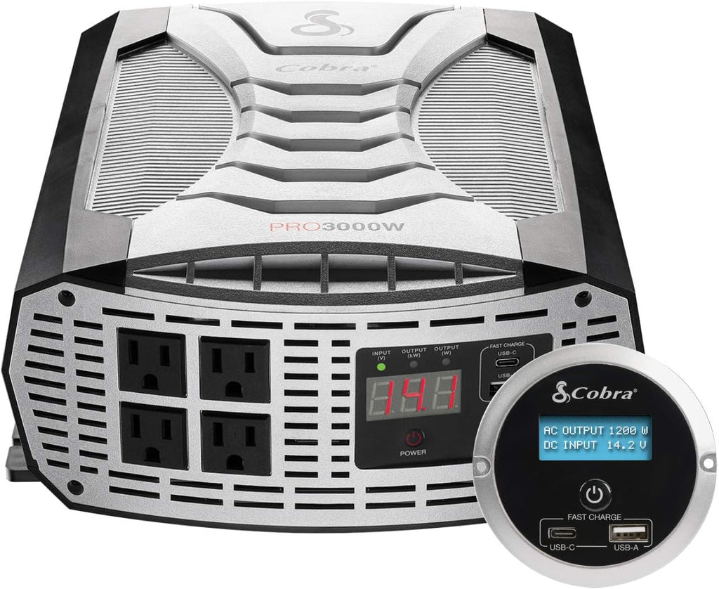 500W Portable Power Inverter with 2 AC Outlets and 2 USB Ports X72556