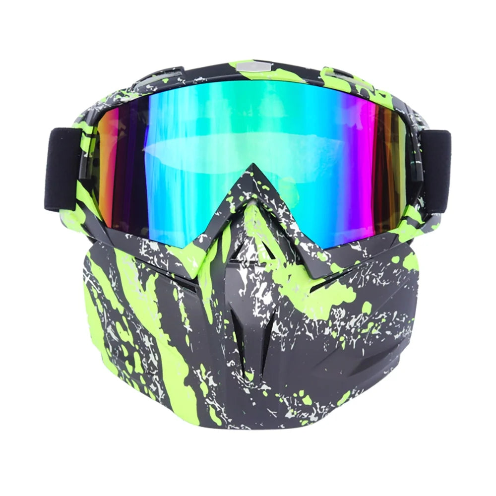 Winter Snow Sport Goggles Ski Snowboard Snowmobile Face Cover Eyewear I75519