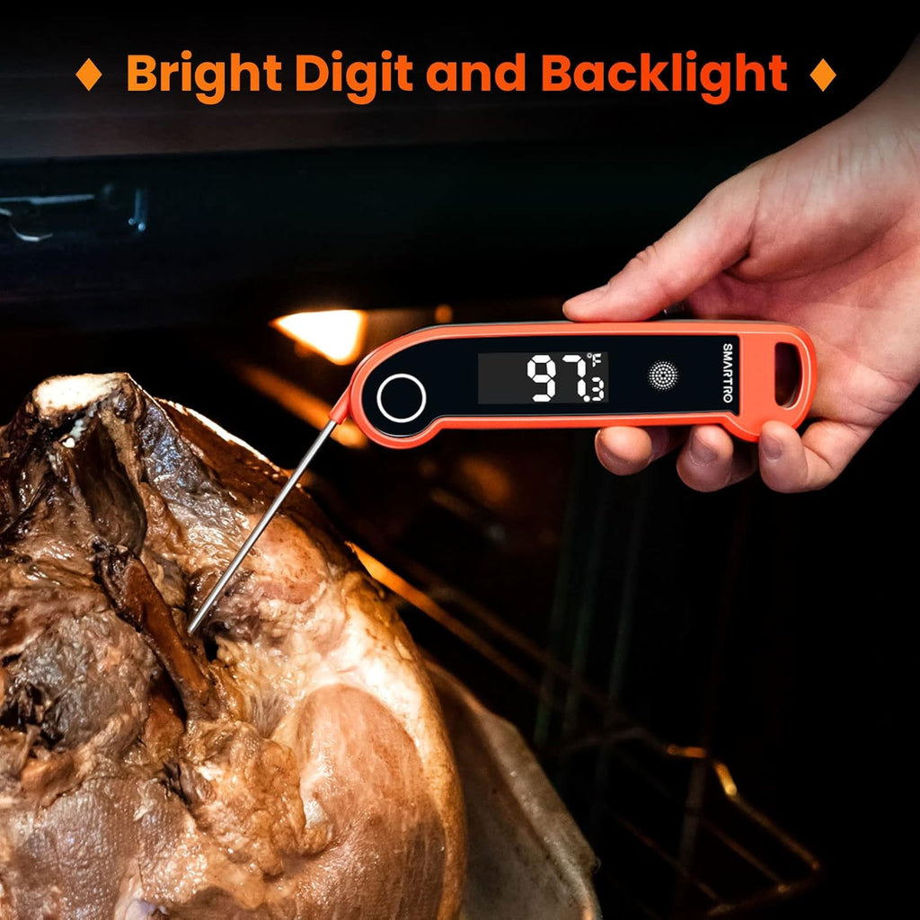 Instant Read Digital Meat Thermometer for Grilling BBQ, Pack of 2 S71116