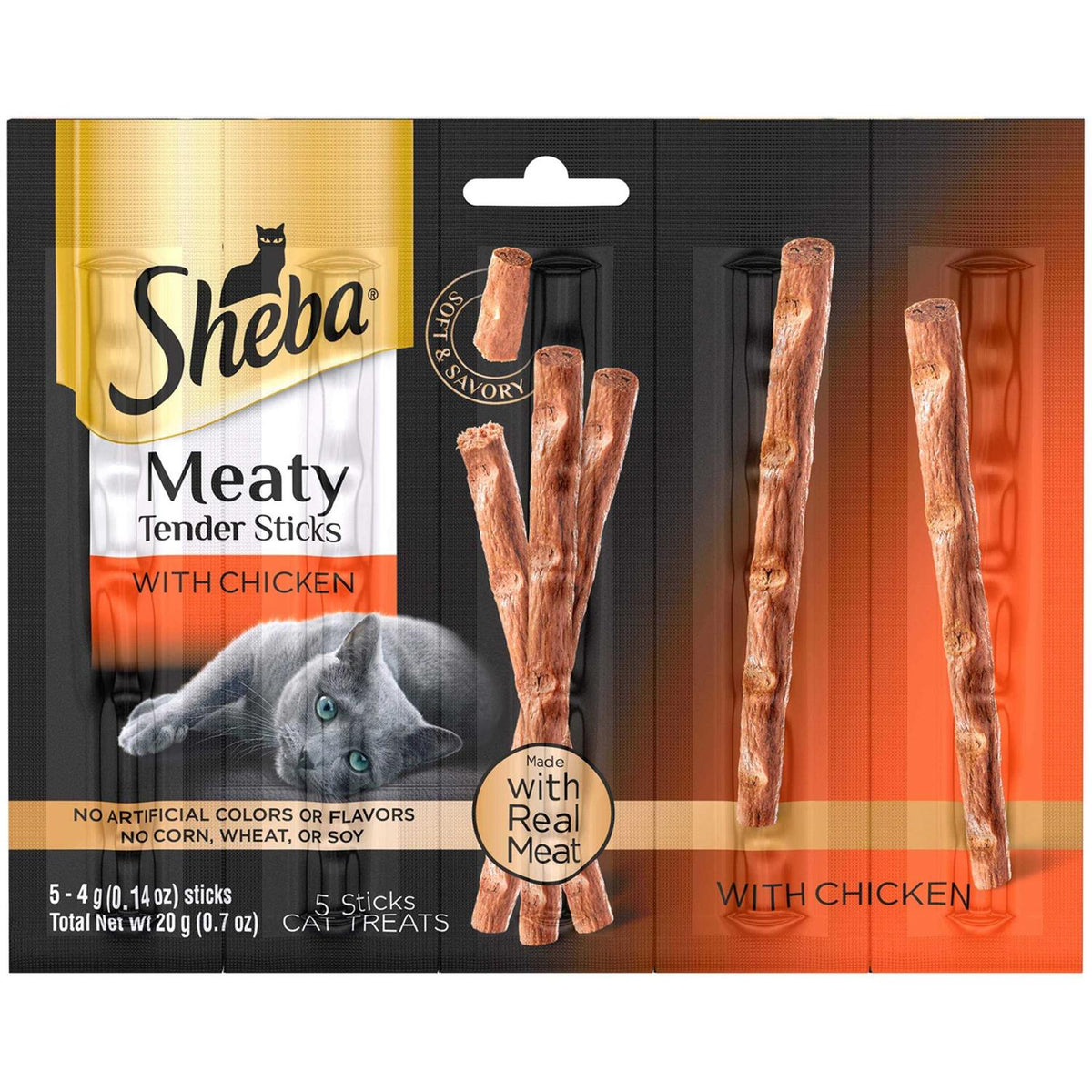 Cat Treats Meaty Tender Sticks O468309