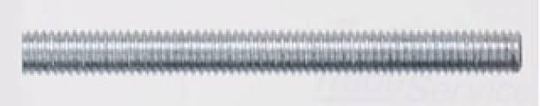 7/8-9 x 12 Threaded Rod Zinc Plated Q161