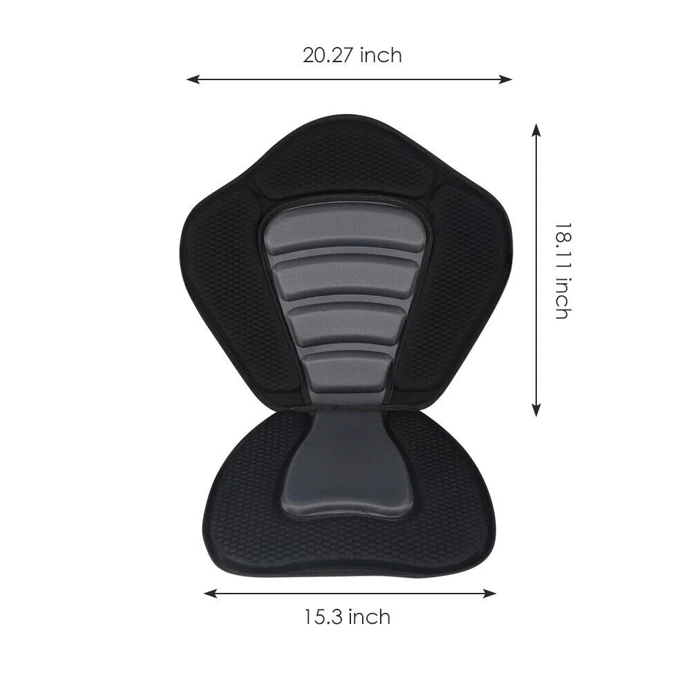 4 Adjustable Polyester Padded Kayak Seats G124638