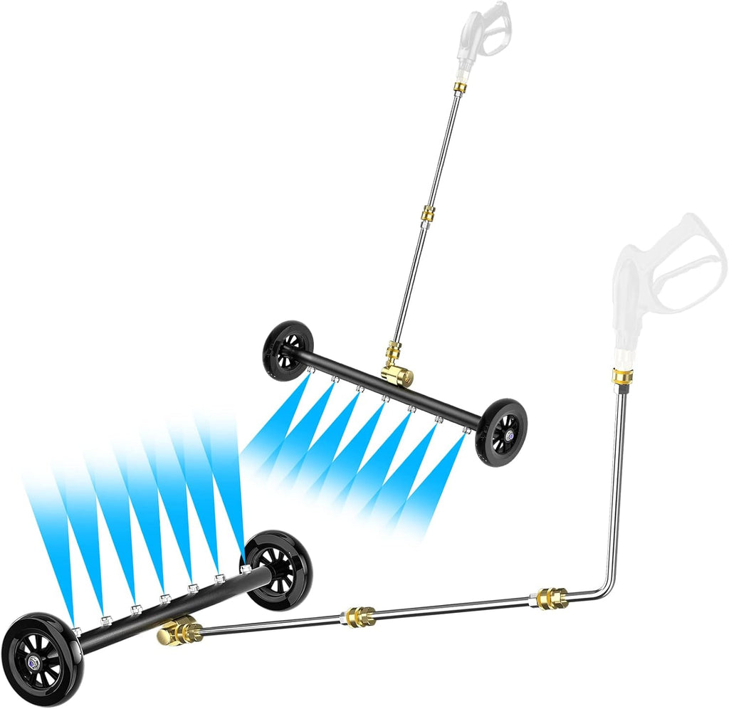 18 Inch Pressure Washer Water Broom with 3 Extension Wand A974933
