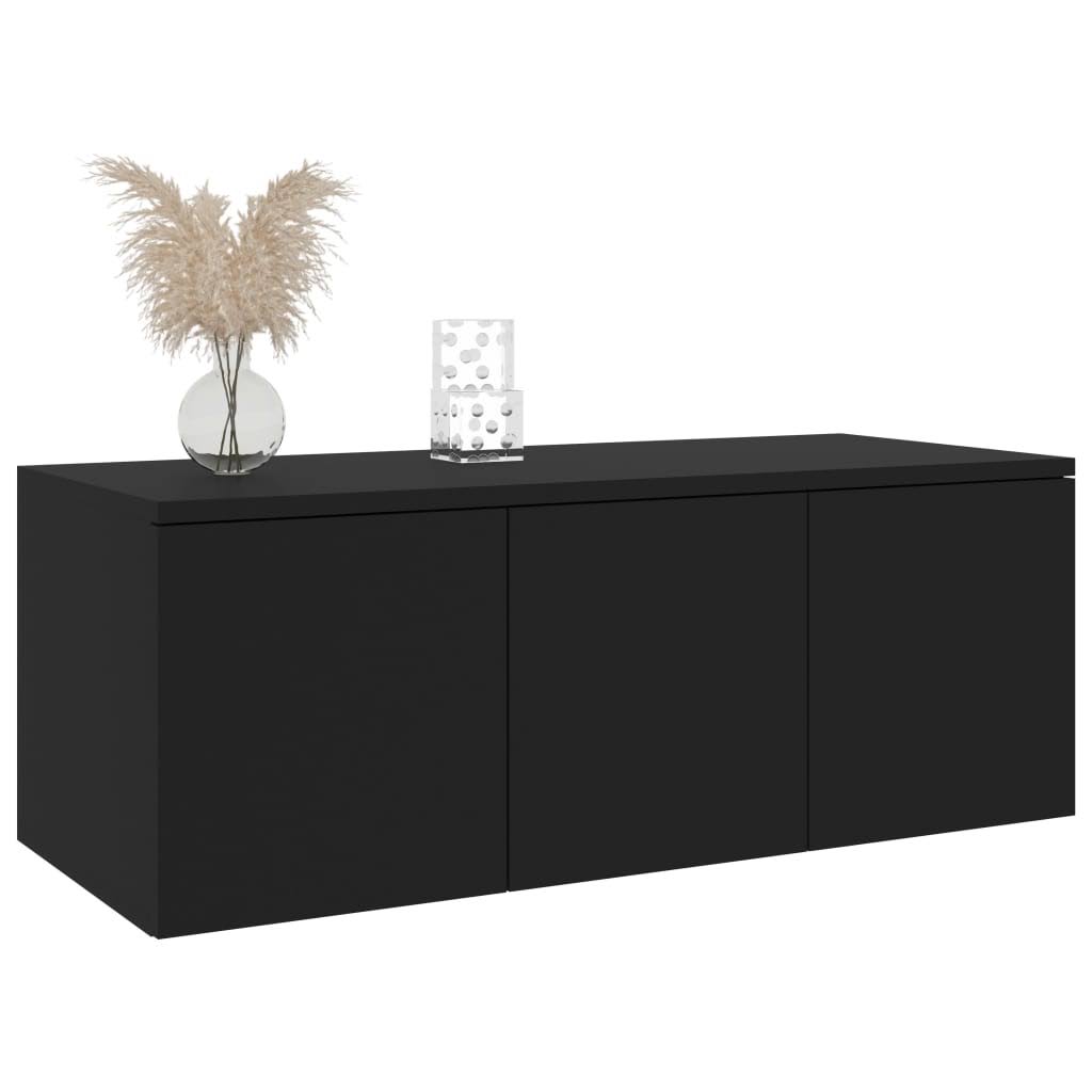 High Gloss White Chipboard TV Cabinet A49206