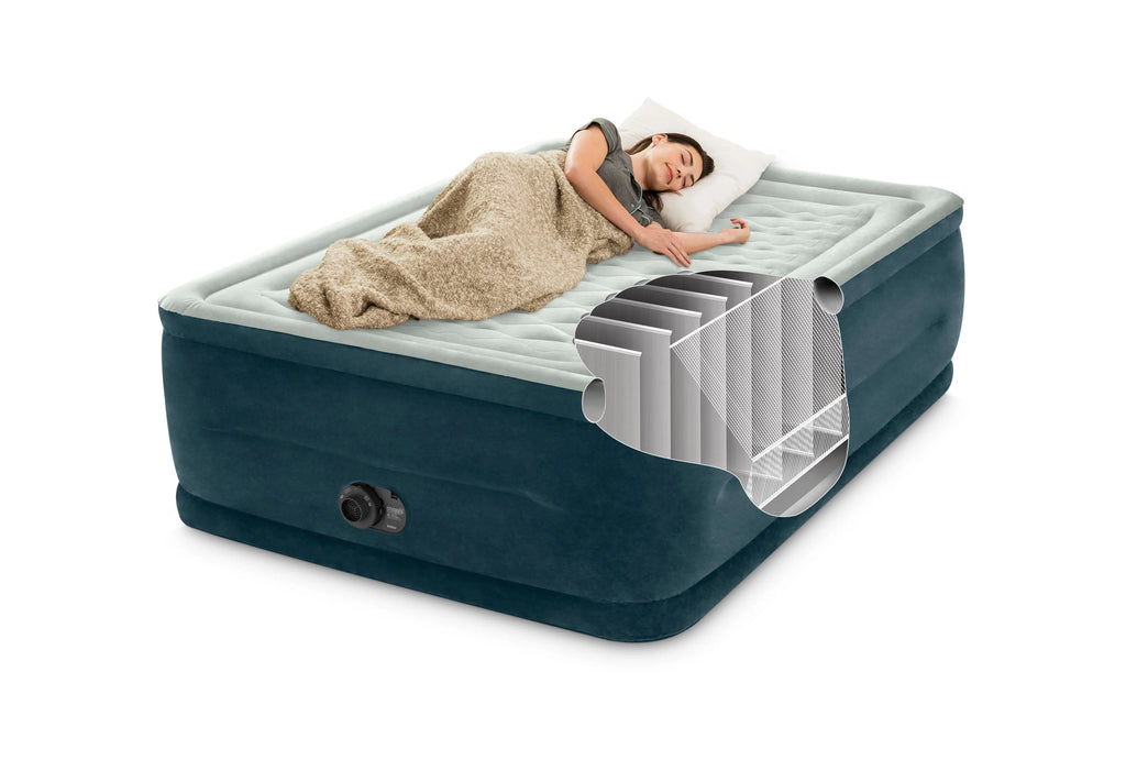 Queen Airbed Mattress with Internal Pump T173035
