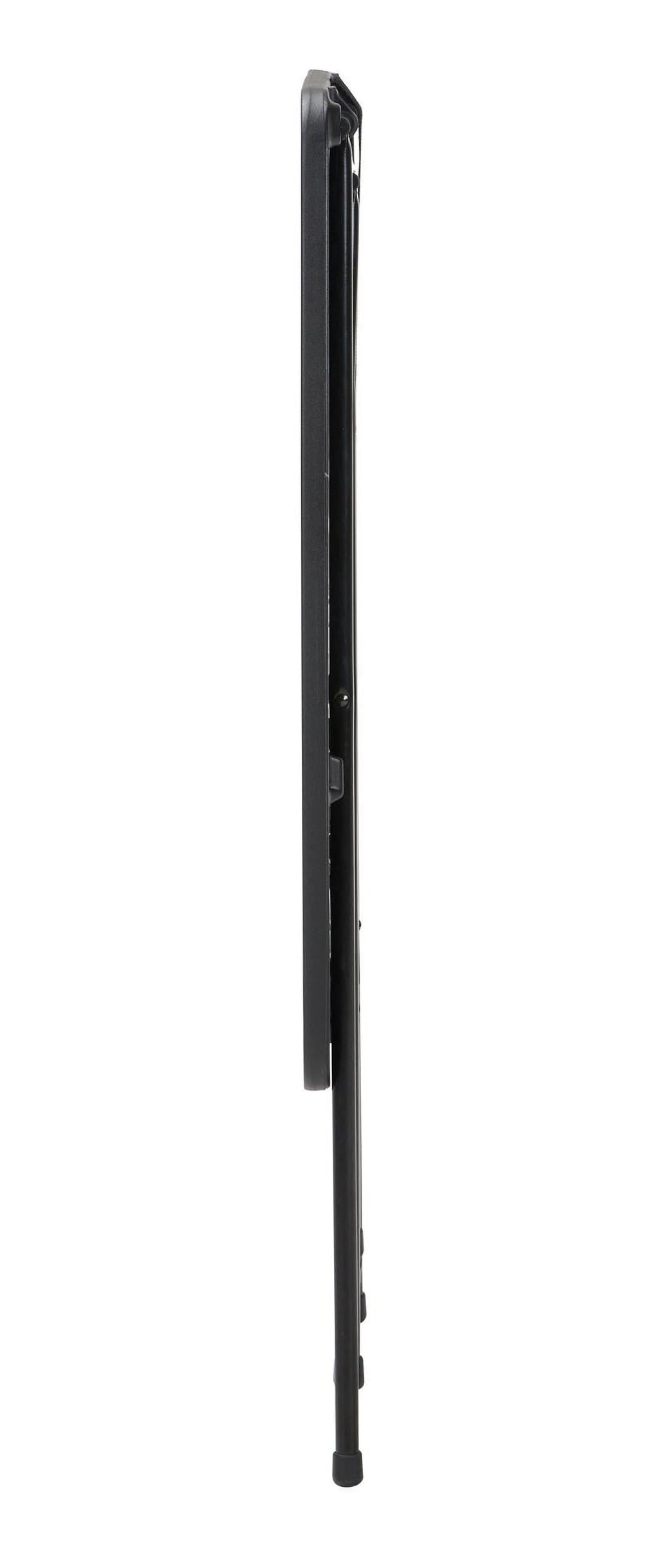 Black Adjustable Height Folding Table C9102