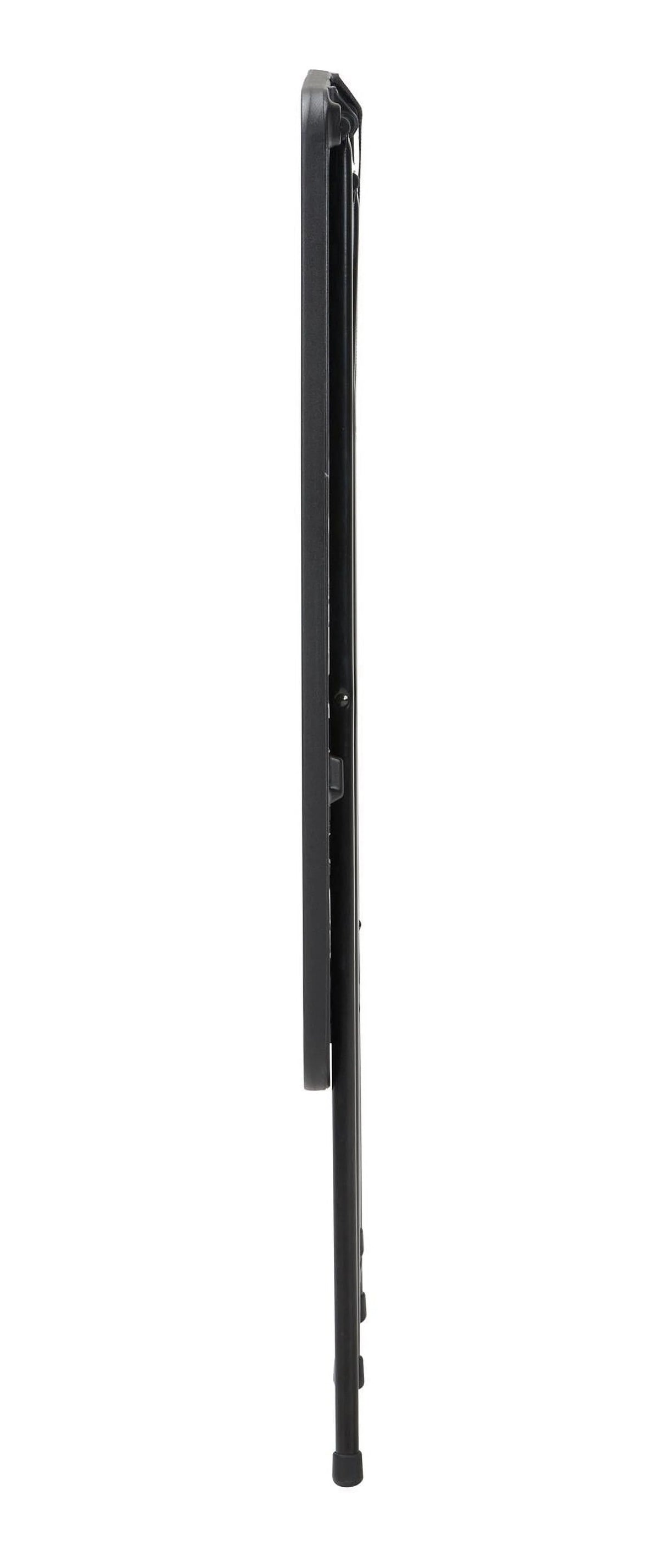 Black Adjustable Height Folding Table C9102