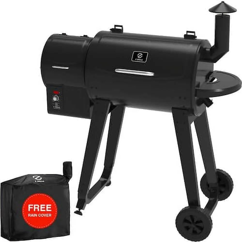 Wood Pellet Grill and Smoker in Black K764127