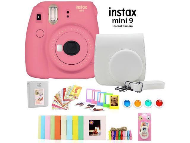 Flamingo Pink Instant Film Camera T698