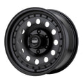 Satin Black 17x8 Wheel W859