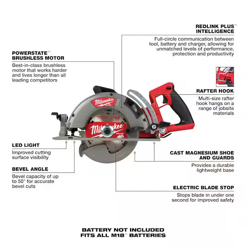 18V Cordless 7-1/4 in. Circular Saw U265