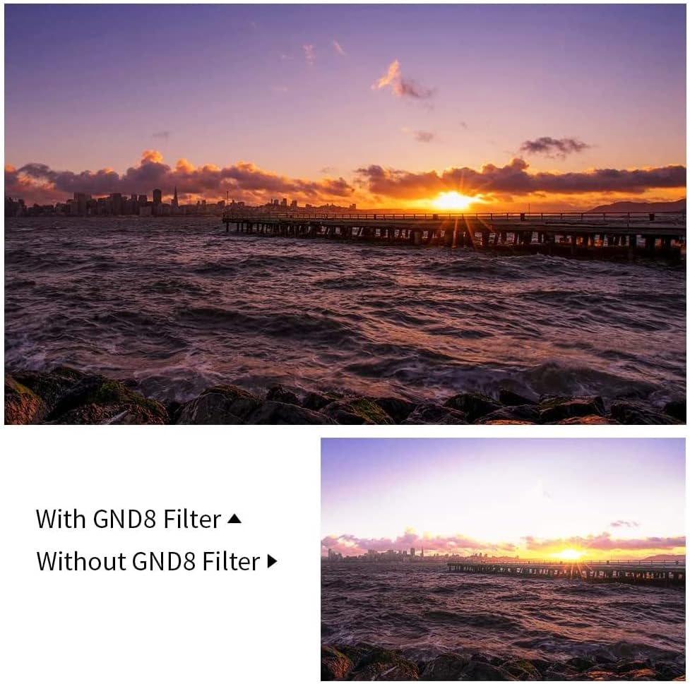 100X150mm Reverse GND8 Graduated Neutral Density Filter Q907