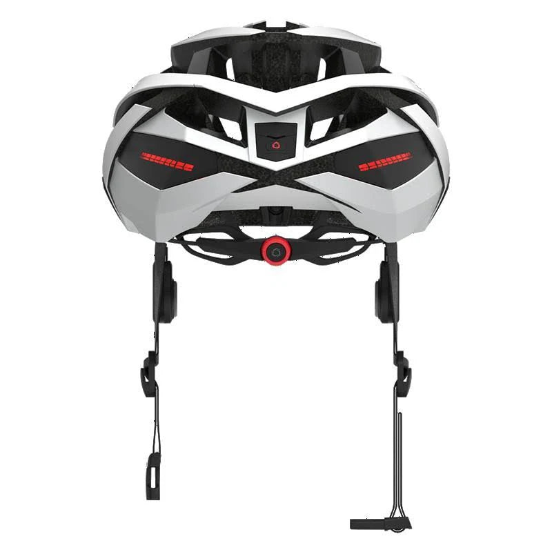White Medium Smart Cycling Helmet Y877368