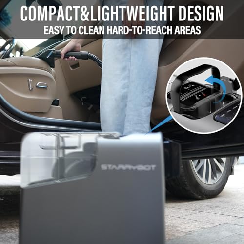 Portable Carpet & Upholstery Cleaner with Steam and Heating Z709749